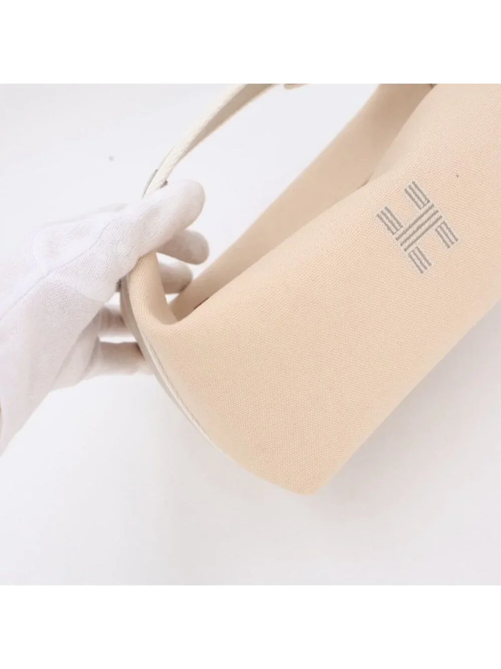Hermes Pouch Bric-a-Brac PM Beige Handbag